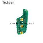 433Mhz ID46 chip 407/HU83 blade 3 button remote key for Citroen